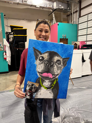 Paint Your Pet at Retro Sips and Brews Oct 10th