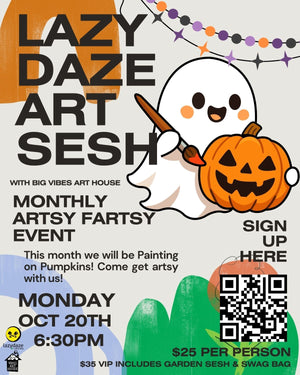 Lazy Daze Art Night: Pumpkin Painting
