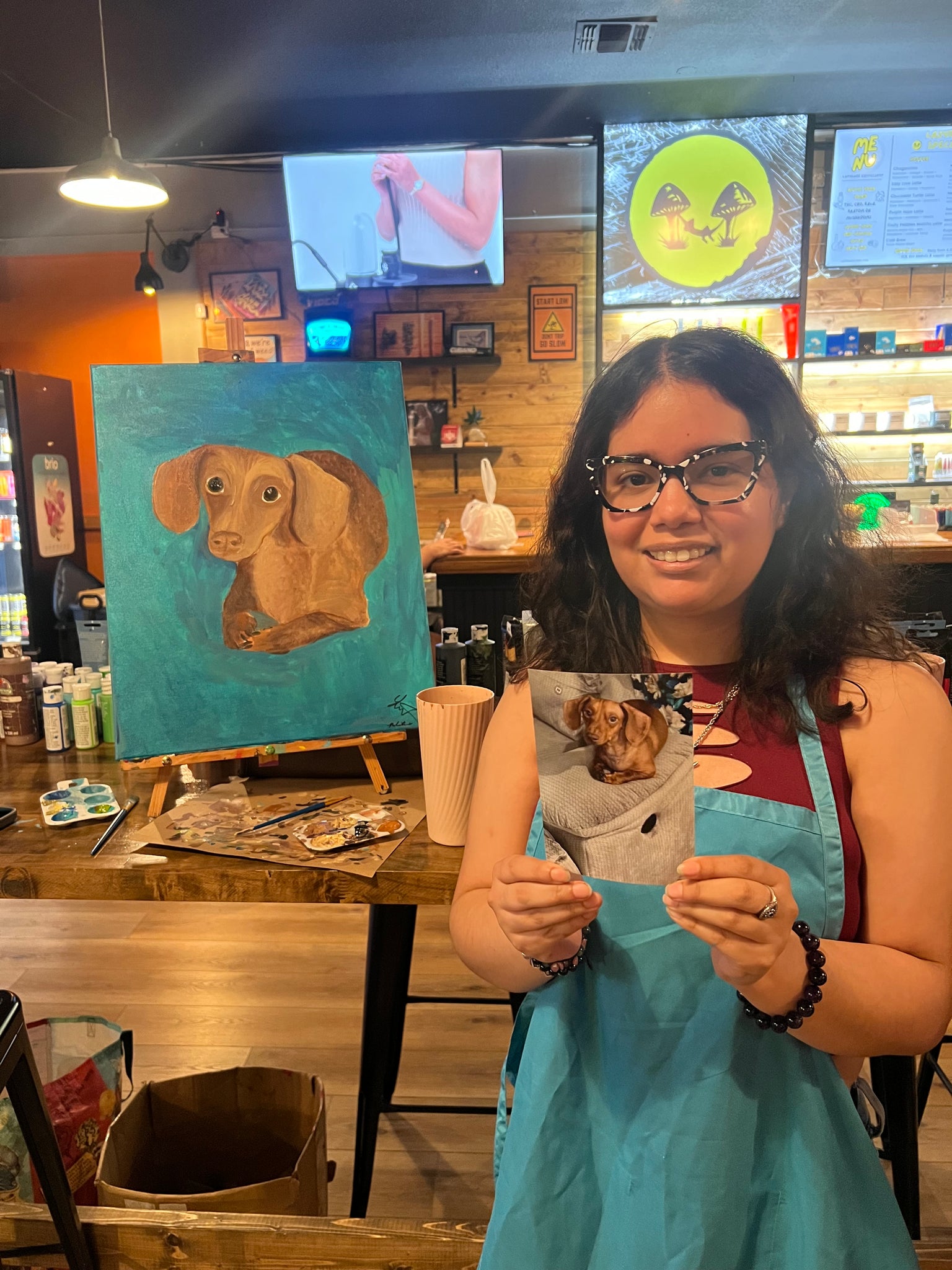 Paint Your Pet at Retro Sips and Brews Oct 10th
