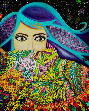 "Alter Ego Self-Portrait" Print