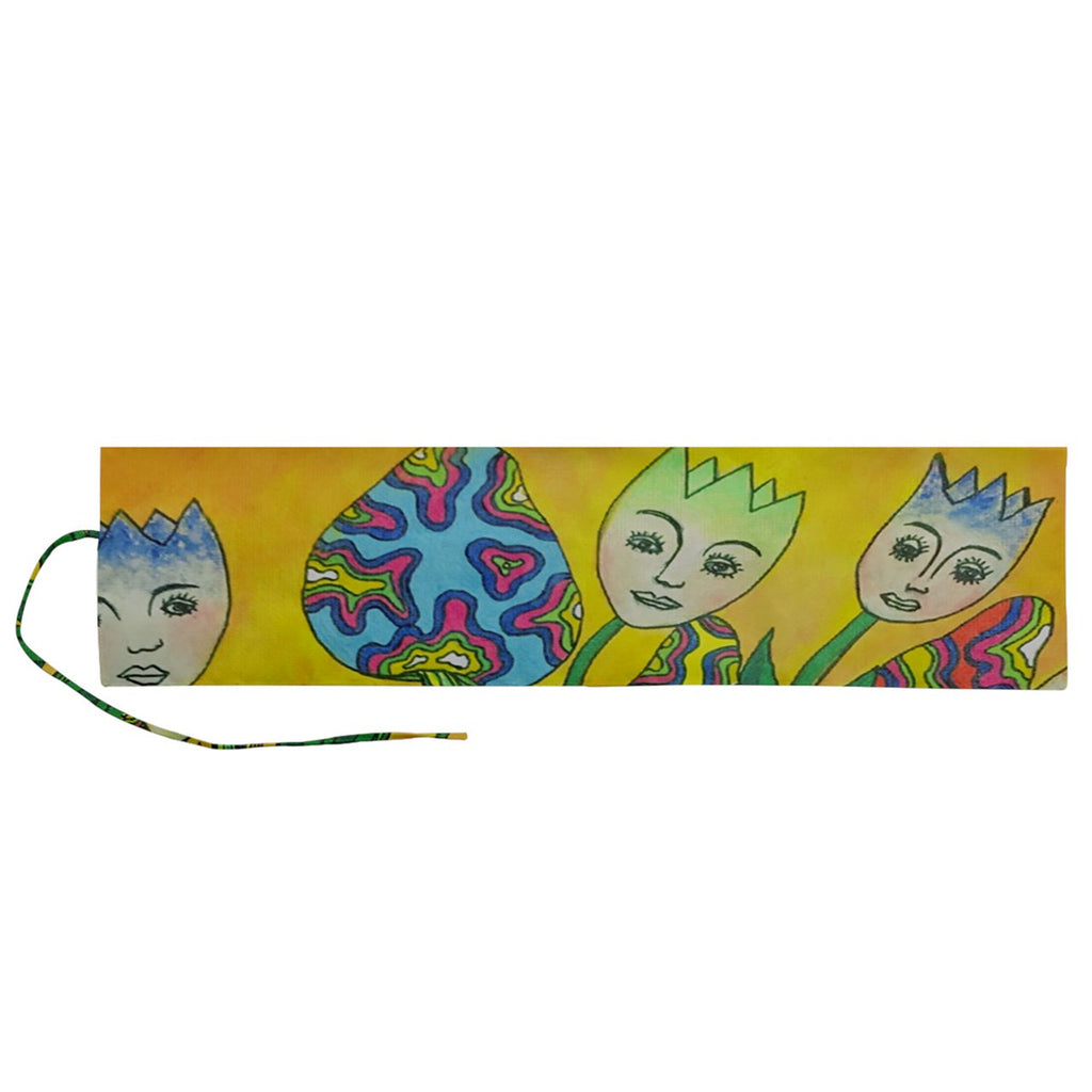 Roll Up Canvas Paintbrush Holder