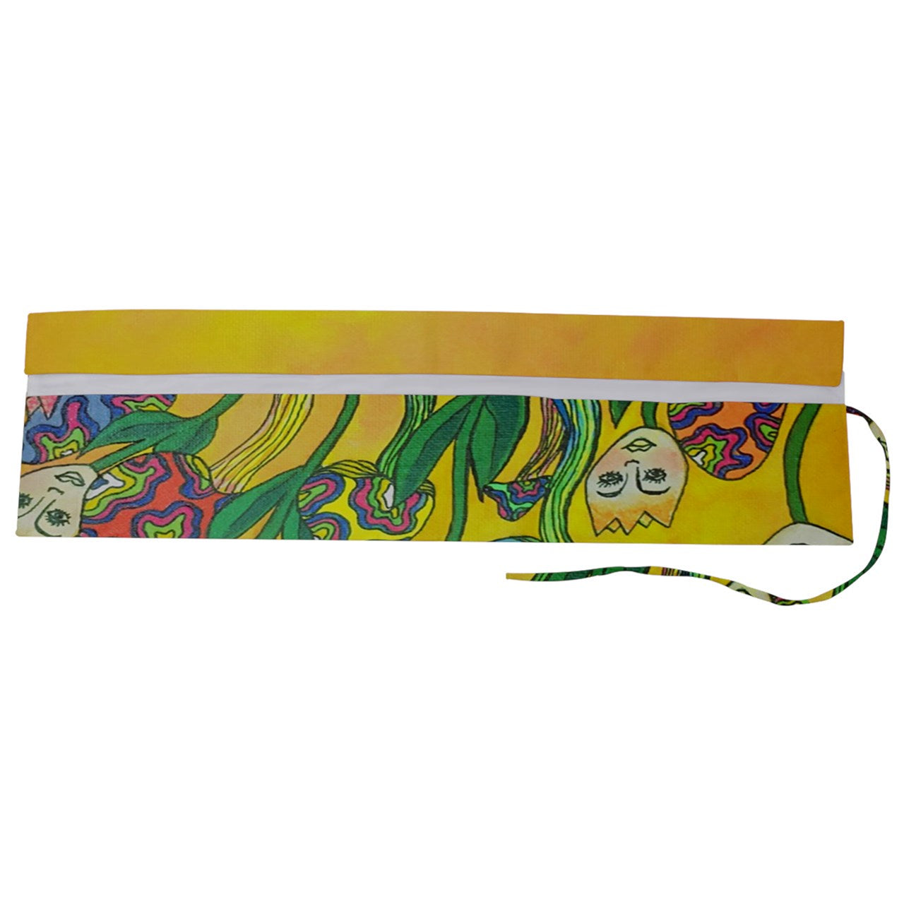 Roll Up Canvas Paintbrush Holder