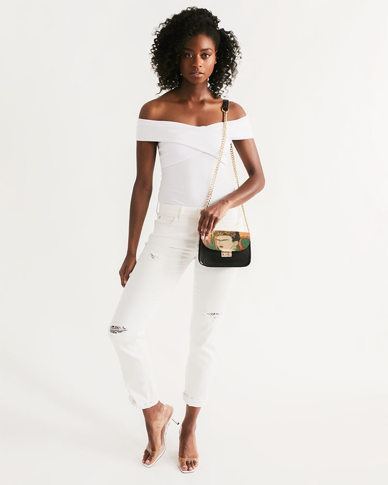 “Frida’s Nopales” Small Shoulder Bag
