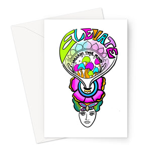 Unleash Your Mind Greeting Card