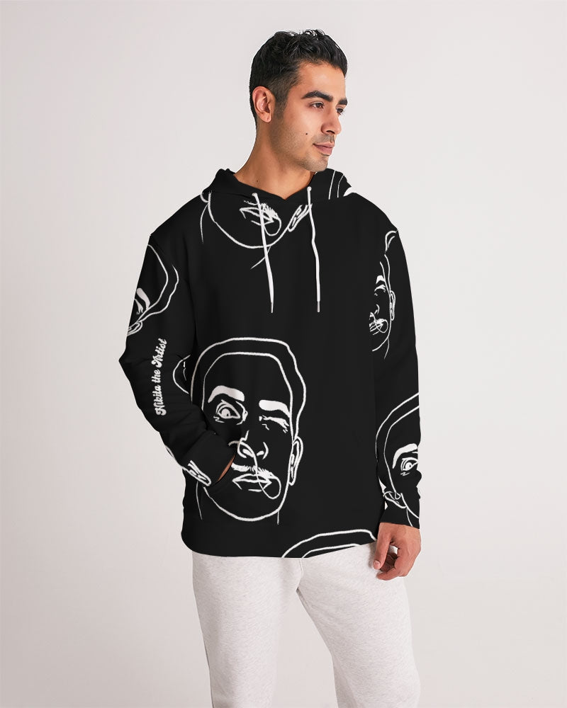 Dali Line Pattern Hoodie
