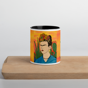 Frida’s Nopales Mug with Color