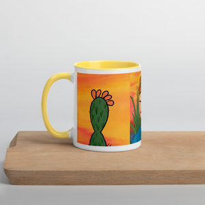 Frida’s Nopales Mug with Color