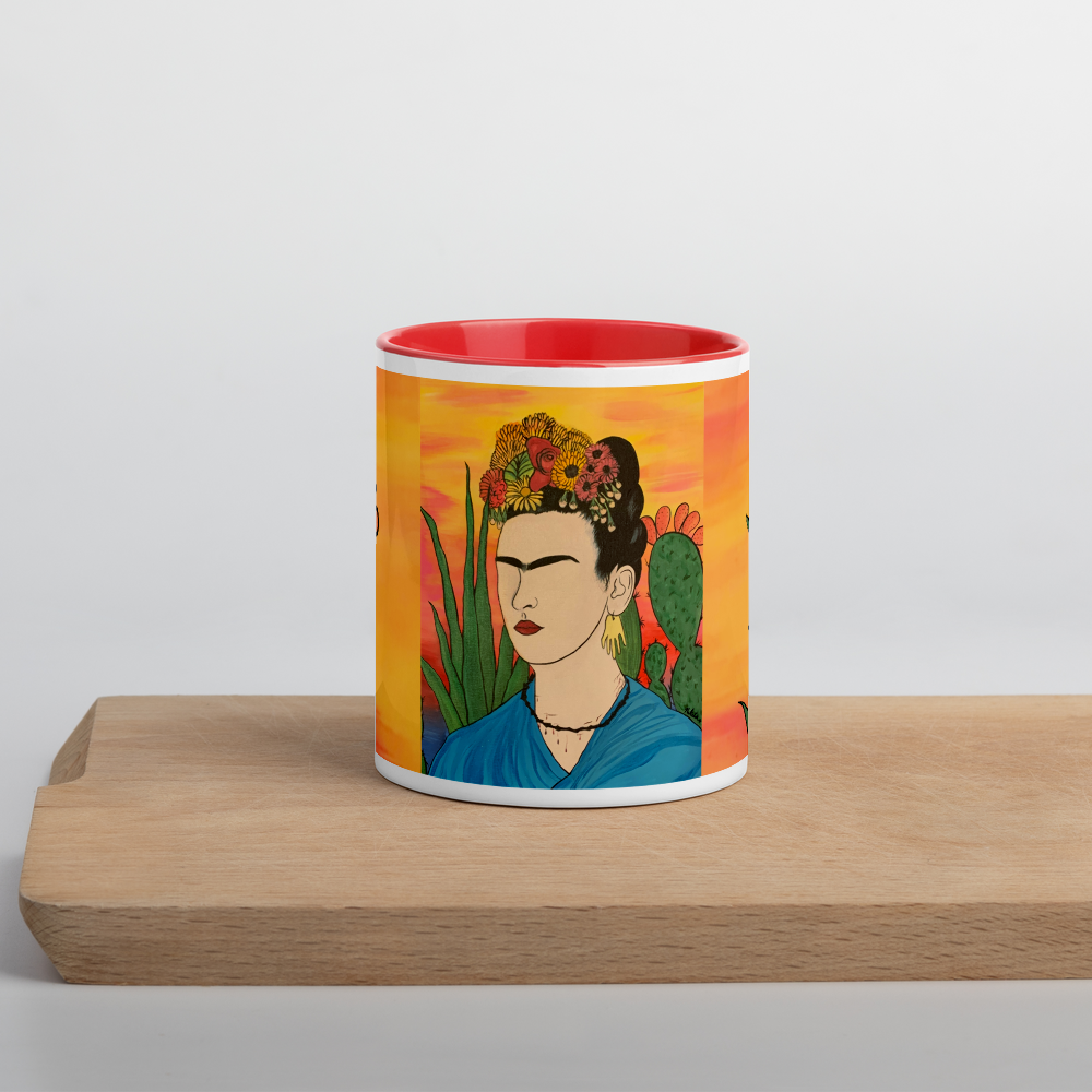 Frida’s Nopales Mug with Color
