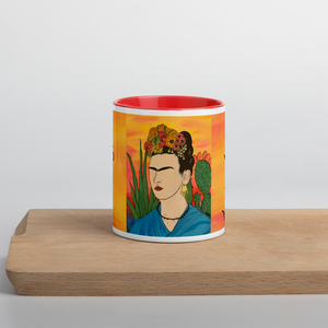 Frida’s Nopales Mug with Color