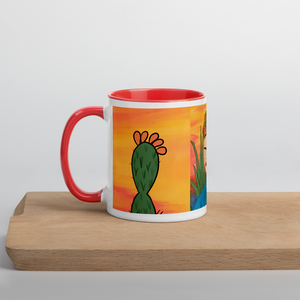 Frida’s Nopales Mug with Color