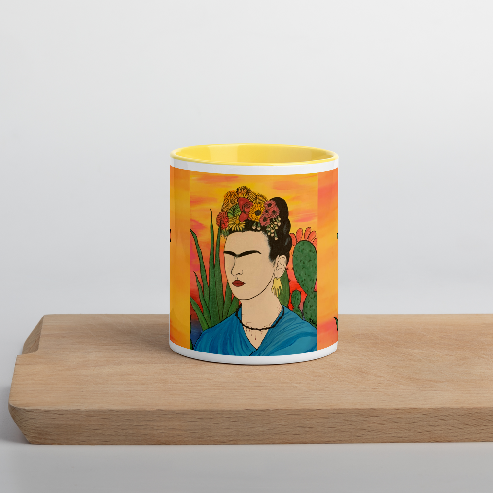 Frida’s Nopales Mug with Color